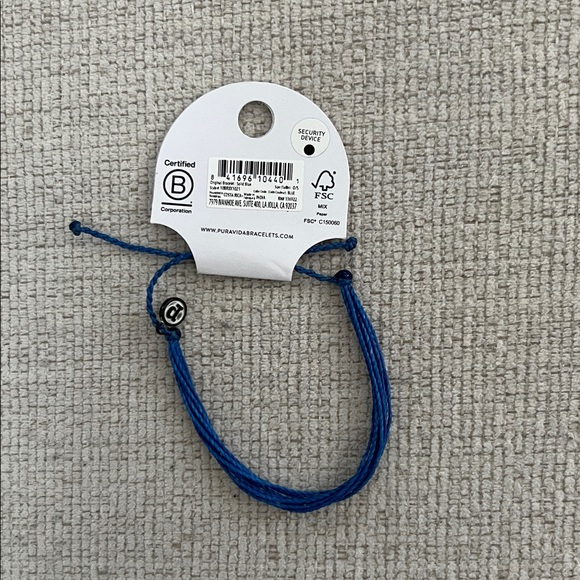 Pura Vida Deep Blue Bracelet - Picture 2 of 2